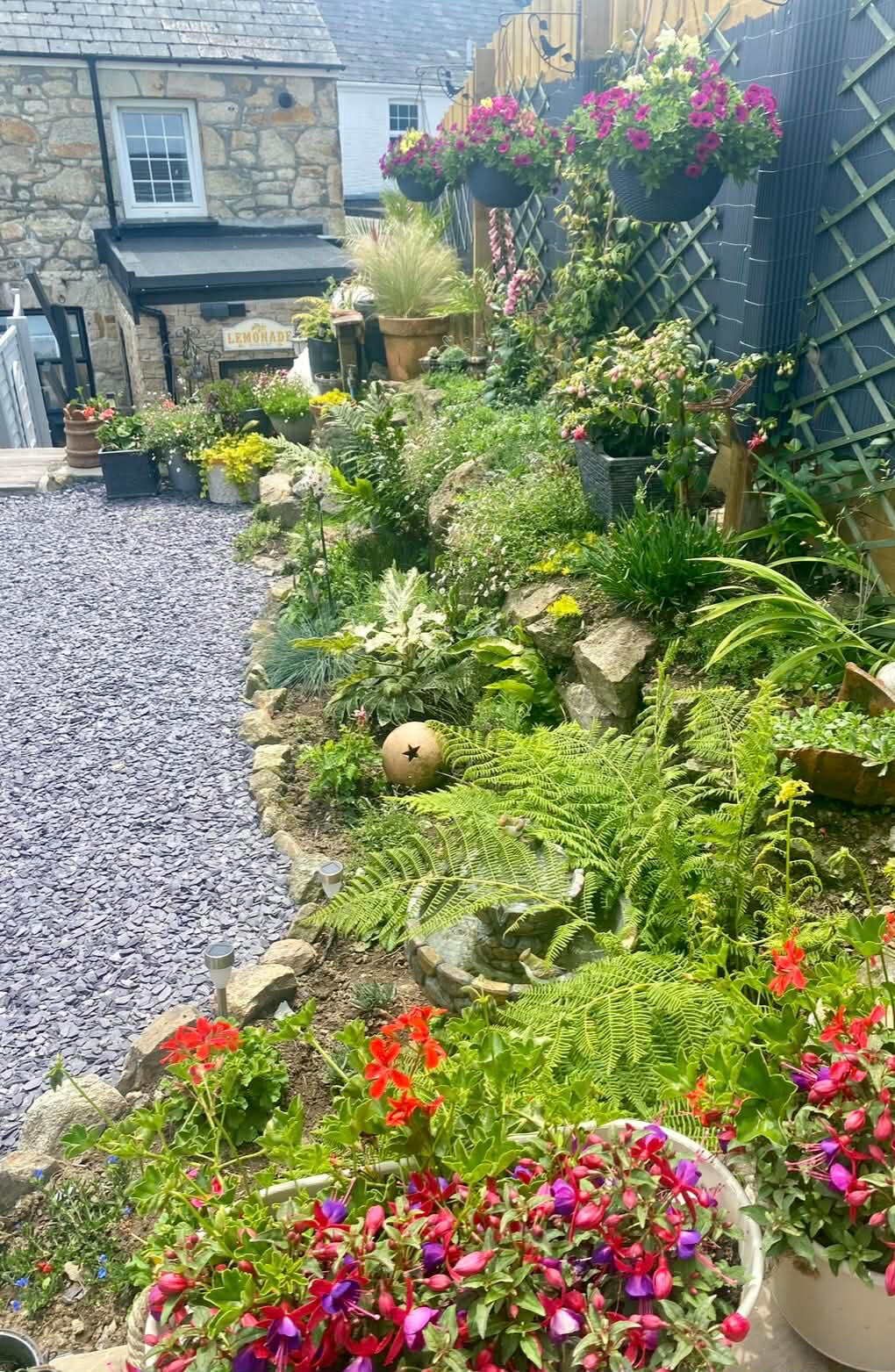 Therapy room at The Counselling and Therapy Cottage, online counselling UK.